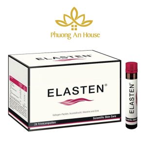 Collagen Elasten nước uống bổ sung Collagen Đức (Hộp 28 ống x 25ml)