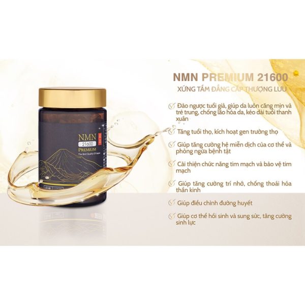 Viên uống chống lão hóa NMN Premium 21600 (60 viên) 2