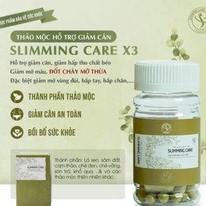 Viên uống thảo mộc giảm cân Slimming Care X3 cải tiến 1