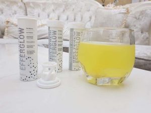 Viên sủi uống trắng da Cosmeheal Healthy White Efferglow (10 viên x3)